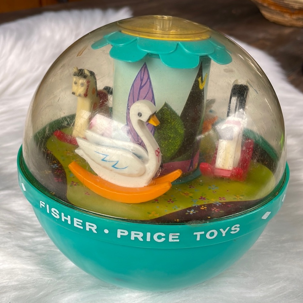 Vintage Fisher Price Roly poly chime ball